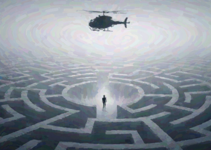 Subirse al helicóptero