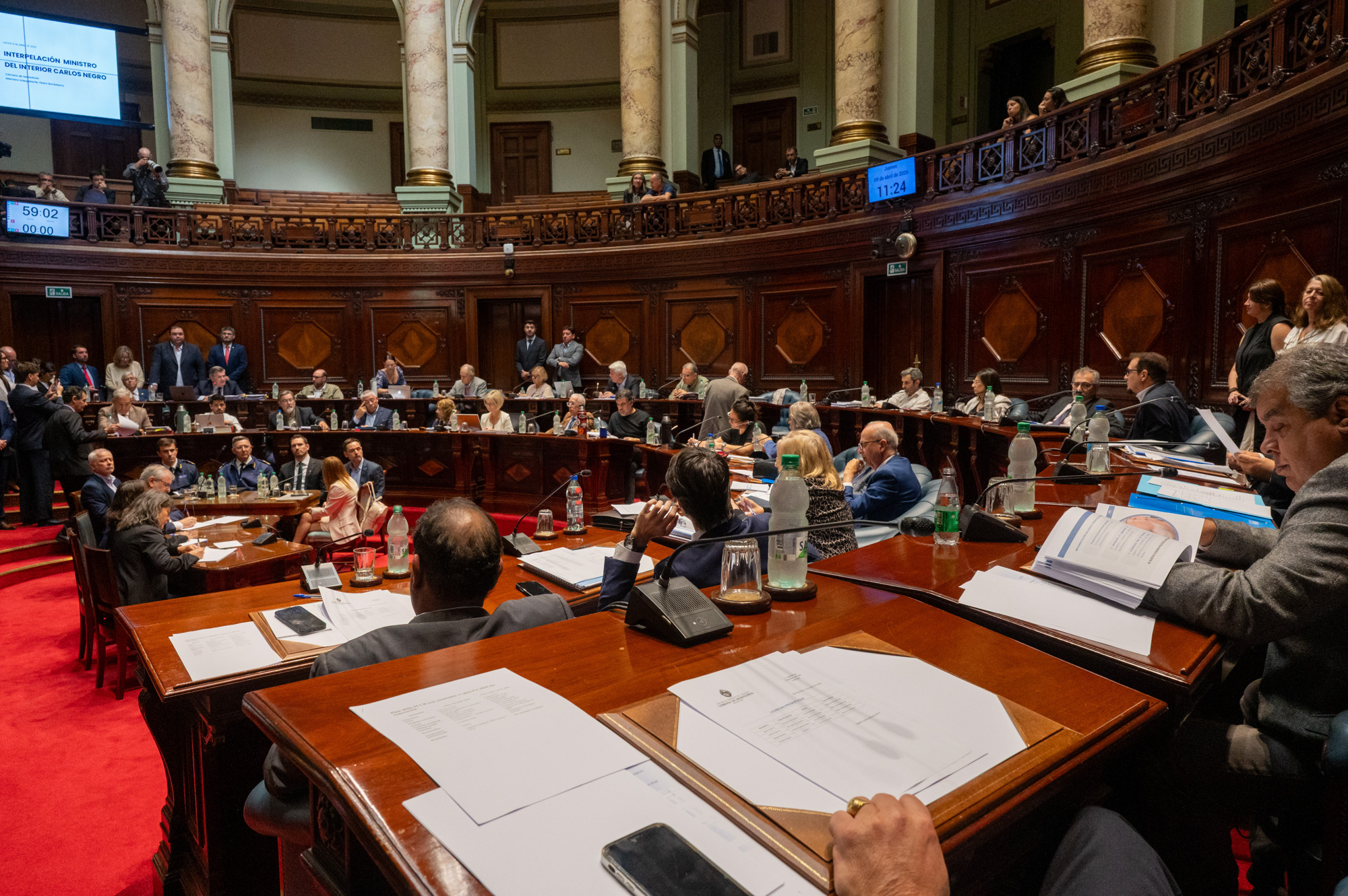 Foco en seguridad p&uacute;blica y econom&iacute;a